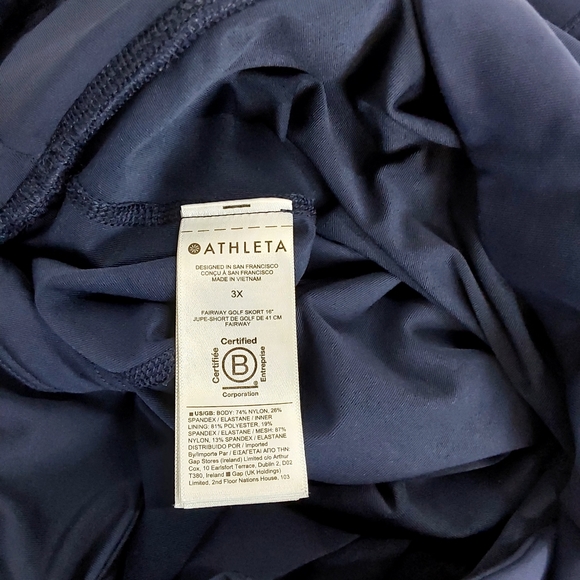 ATHLETA FAIRWAY GOLF SKORT 16" - Picture 12 of 16